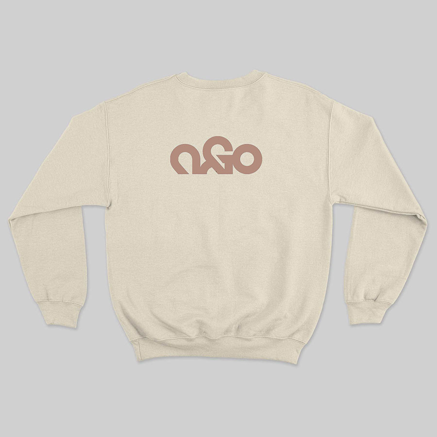 Sweat col rond A&O