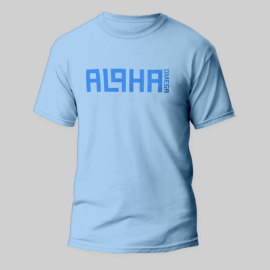 T-shirt Alpha Omega