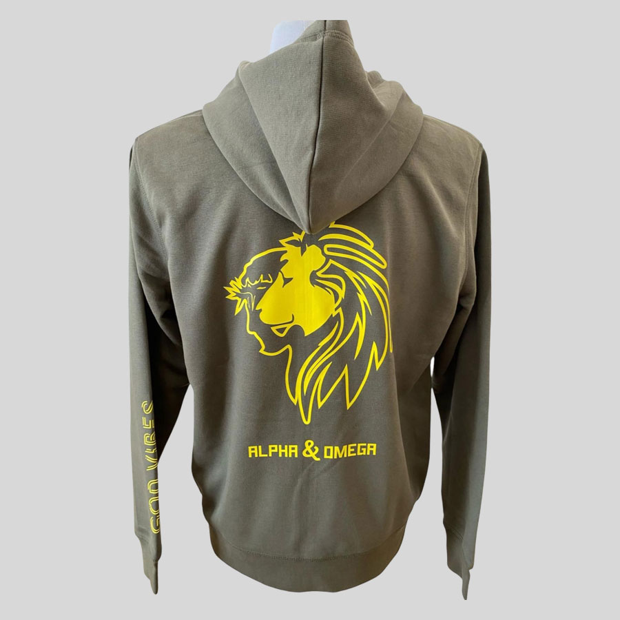 Sweat God Vibes zippé